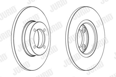 561228J JURID Тормозной диск