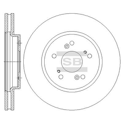 SD4122 Hi-Q Тормозной диск
