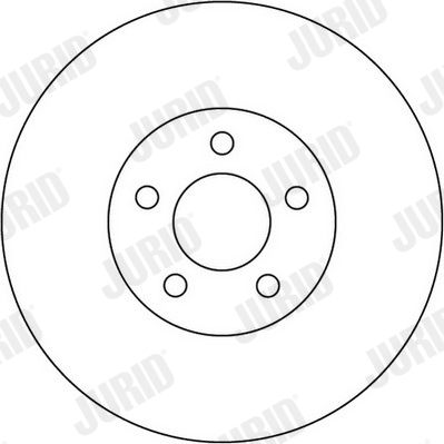 562136JC JURID Тормозной диск