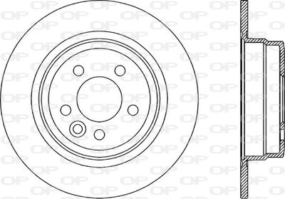 BDR189410 OPEN PARTS Тормозной диск