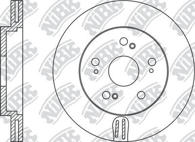 RN1177 NiBK Тормозной диск