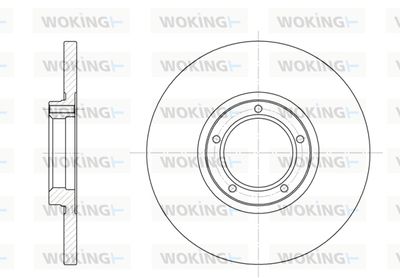 D616300 WOKING Тормозной диск