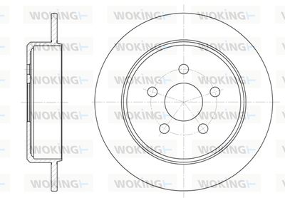 D690100 WOKING Тормозной диск