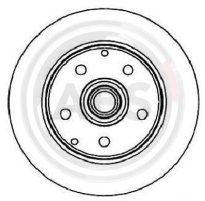 16810 A.B.S. Тормозной диск