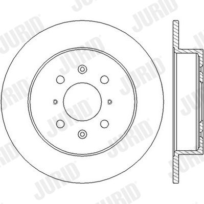 562447J JURID Тормозной диск