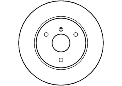 NBD1053 NATIONAL Тормозной диск