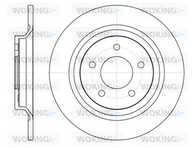 D6111300 WOKING Тормозной диск