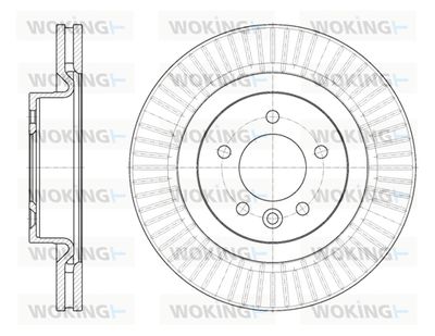 D685110 WOKING Тормозной диск