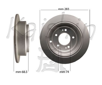 CBR374 KAISHIN Тормозной диск