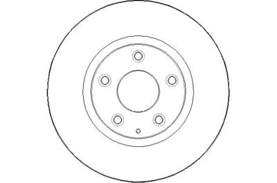 NBD1835 NATIONAL Тормозной диск