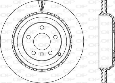 BDR229720 OPEN PARTS Тормозной диск