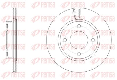 6152910 REMSA Тормозной диск