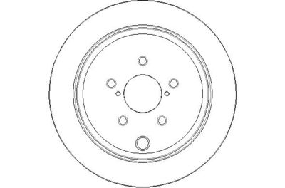 NBD1721 NATIONAL Тормозной диск