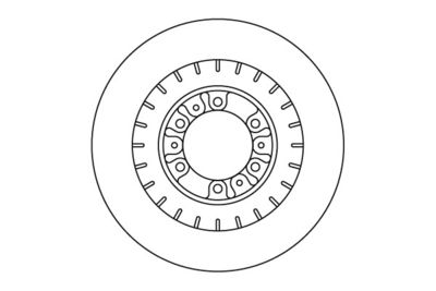 LVBD1119Z MOTAQUIP Тормозной диск