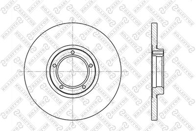 60202523SX STELLOX Тормозной диск