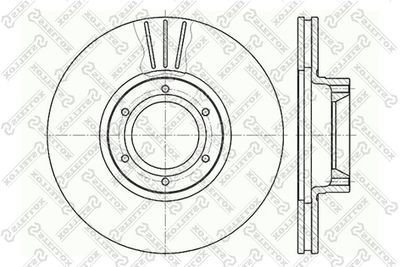 60203920VSX STELLOX Тормозной диск