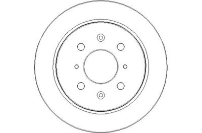 NBD1616 NATIONAL Тормозной диск