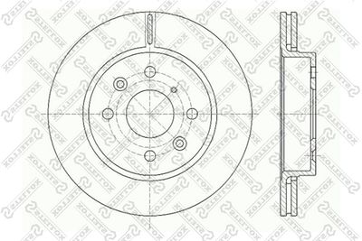 60203501VSX STELLOX Тормозной диск