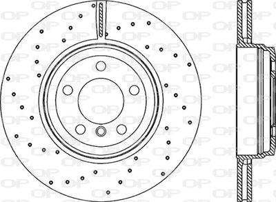 BDRS222225 OPEN PARTS Тормозной диск