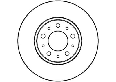NBD308 NATIONAL Тормозной диск