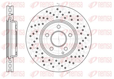 694310 REMSA Тормозной диск