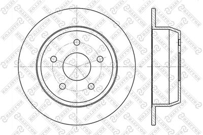 60209304SX STELLOX Тормозной диск