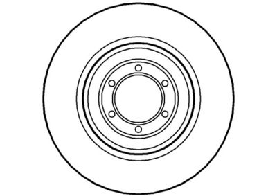 NBD288 NATIONAL Тормозной диск