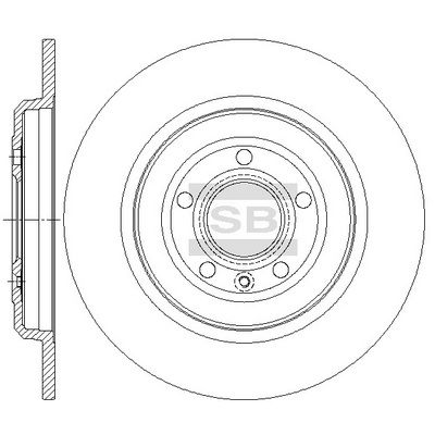 SD5319 Hi-Q Тормозной диск