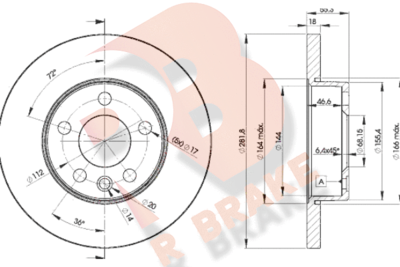 78RBD23018 R BRAKE Тормозной диск