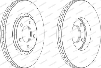 WGR13721 WAGNER Тормозной диск