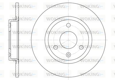 D612900 WOKING Тормозной диск