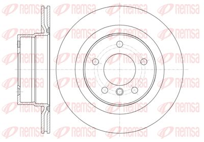 6133810 REMSA Тормозной диск