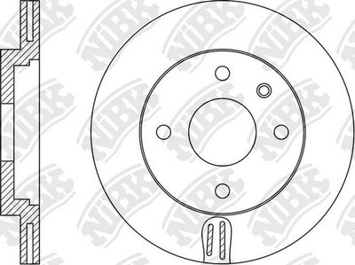 RN1560 NiBK Тормозной диск