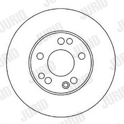 561874J JURID Тормозной диск