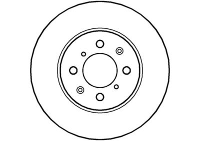 NBD867 NATIONAL Тормозной диск