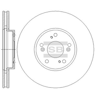 SD4121 Hi-Q Тормозной диск