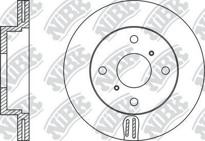 RN1205 NiBK Тормозной диск