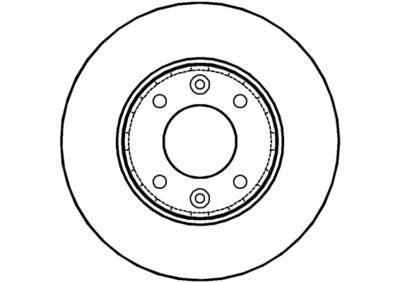NBD1226 NATIONAL Тормозной диск