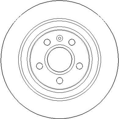 NBD2116 NATIONAL Тормозной диск