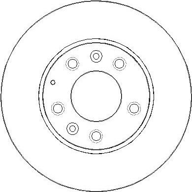 NBD1160 NATIONAL Тормозной диск