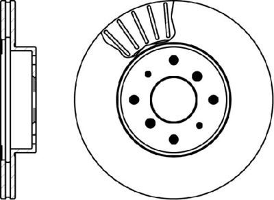 MDC1111 MINTEX Тормозной диск