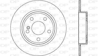 BDR264210 OPEN PARTS Тормозной диск