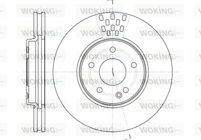 D655610 WOKING Тормозной диск