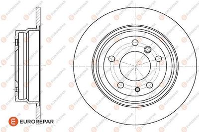 1618874380 EUROREPAR Тормозной диск