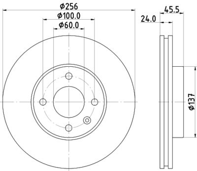 ND6099K NISSHINBO Тормозной диск