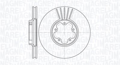 361302040288 MAGNETI MARELLI Тормозной диск