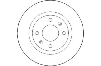 NBD1686 NATIONAL Тормозной диск