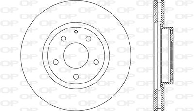 BDR270620 OPEN PARTS Тормозной диск