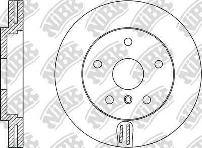 RN1427 NiBK Тормозной диск