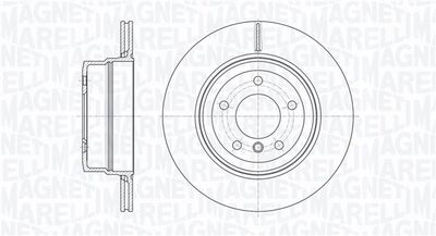 361302040764 MAGNETI MARELLI Тормозной диск